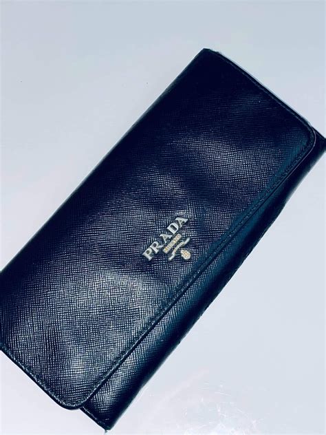 velvet wallet prada|authentic prada wallet sale.